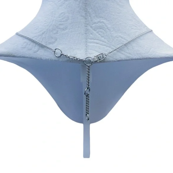 Givenchy Pave Necklace & Studded Earrings Set - Picture 4 of 8